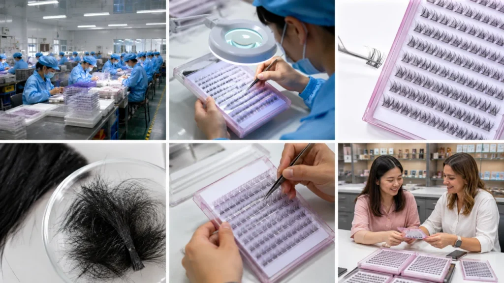 pre cut lash supplier