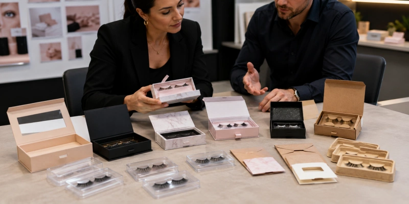pros and cons of eyelash packaging materials