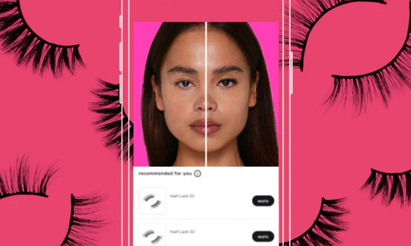 ai ar try on lash