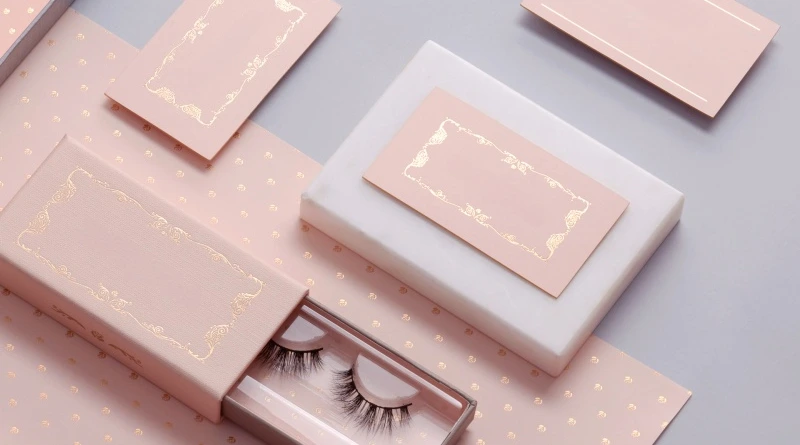 brand identity for custom lash packaging
