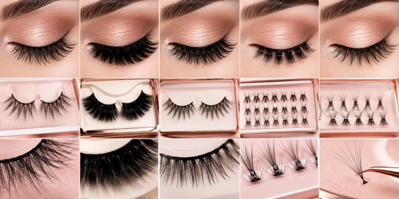 compare lash materials