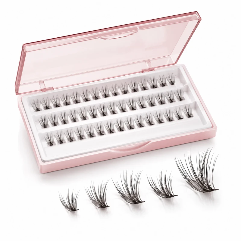 diy cluster lashes