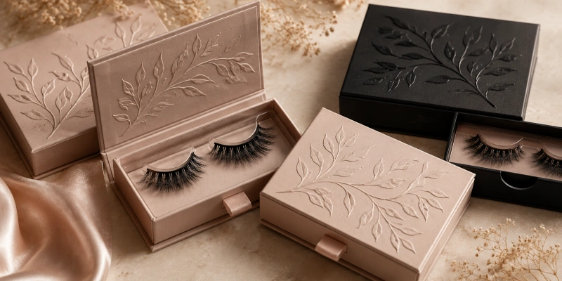 foil stamping in lash packaging