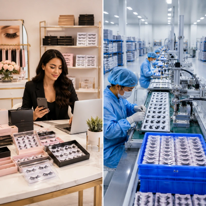lash vendor vs lash manufacturer