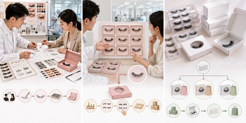 oem vs odm vs white label lashes