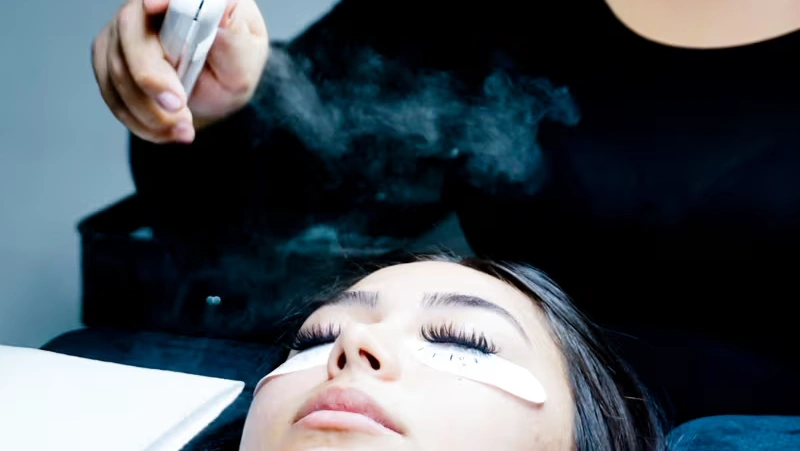 science behind eyelash extension glue curing
