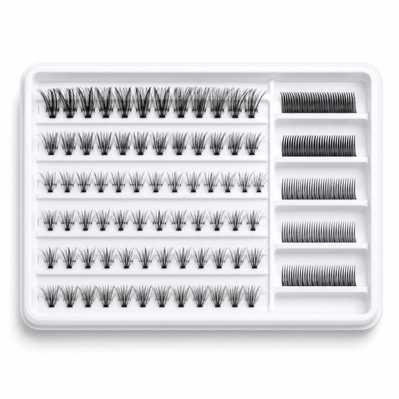 vegan lash clusters and extensions