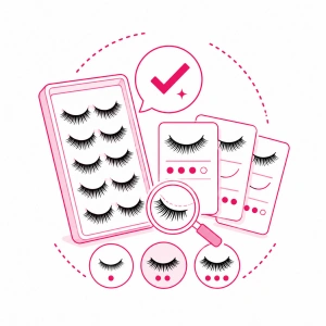 get suitable lash and sample recommendations