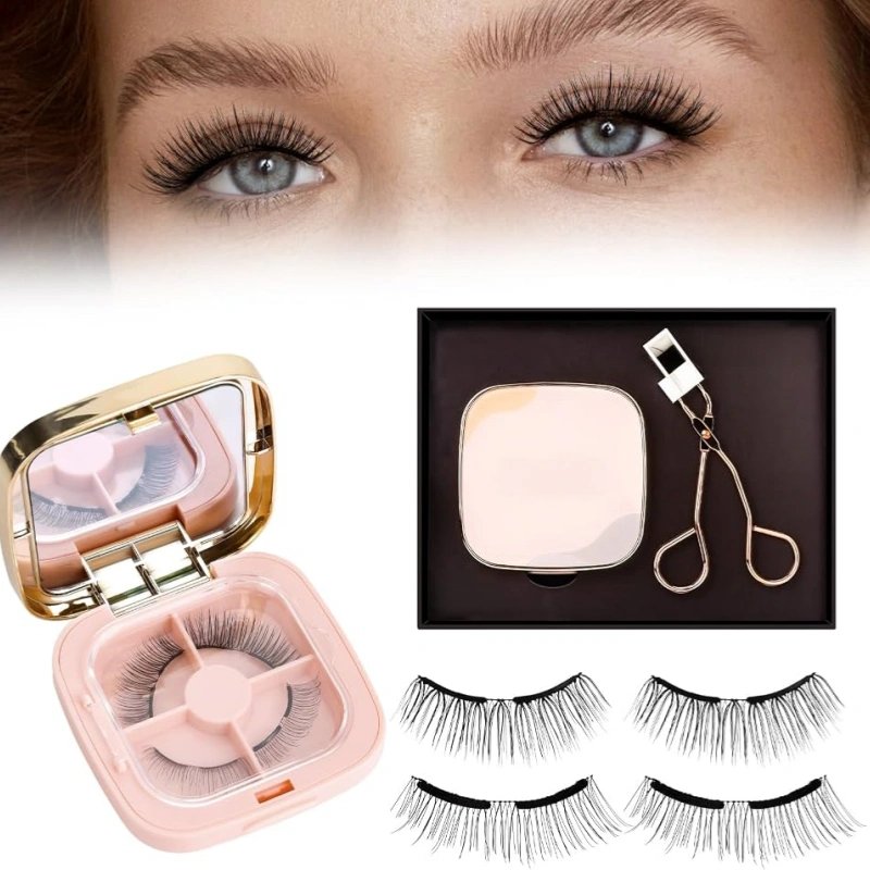 dual magnetic lashes with applicator
