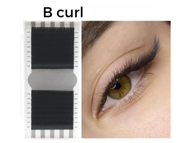 B Curl Individual lashes