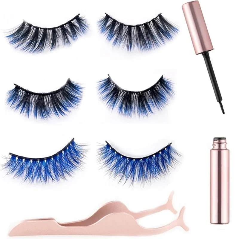 Blue Magnetic Lashes