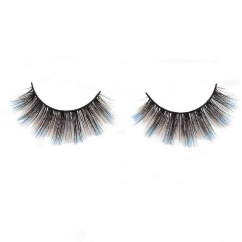 Blue Ombre Lashes