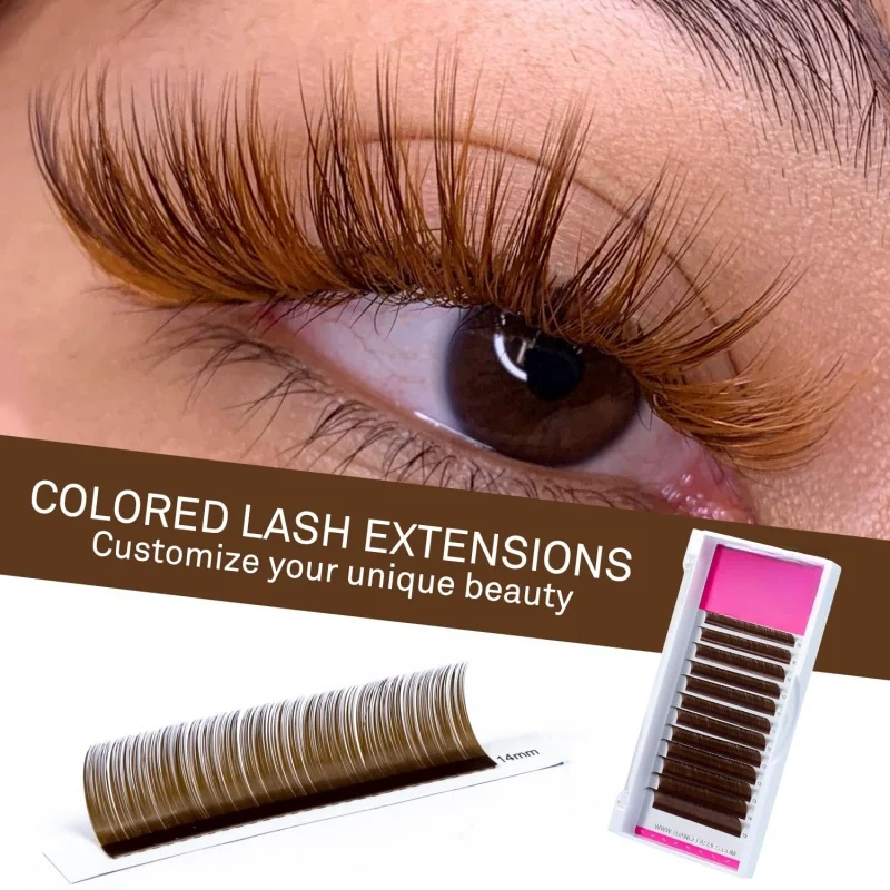 Brown Classic Lash Extensions