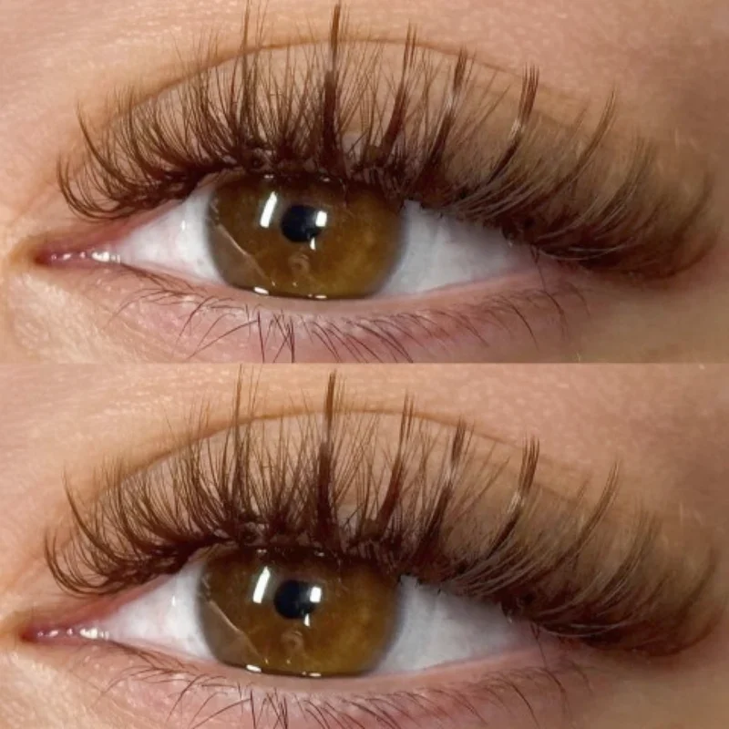 Brown Volume Lash Extensions