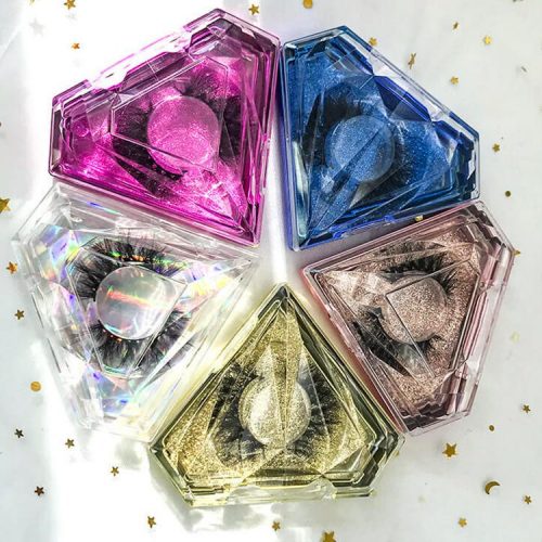 acrylic diamond lash packaging