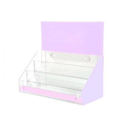 clear acrylic lash stand