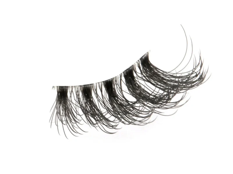 clear band half lashes