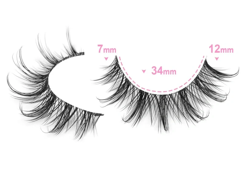 clear band manga lashes