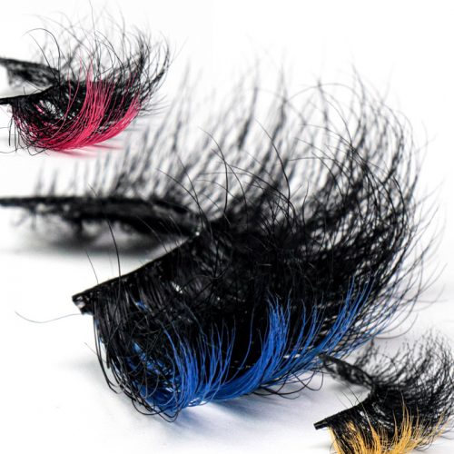 color lashes wholesale