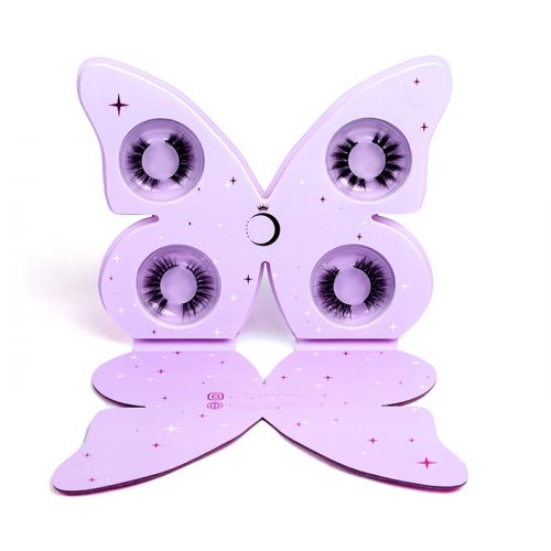 cute butterfly-shaped eyelash packaging box