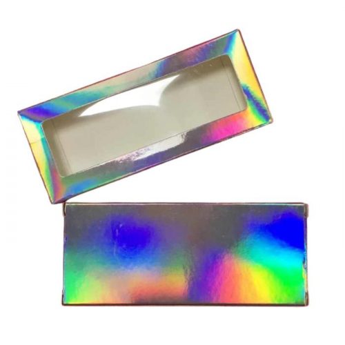paper holographic lash packaging