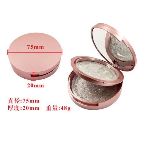 round lash packaging with mirror