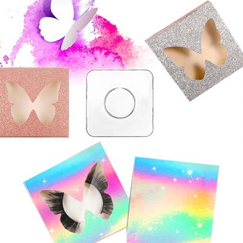square butterfly lash packaging