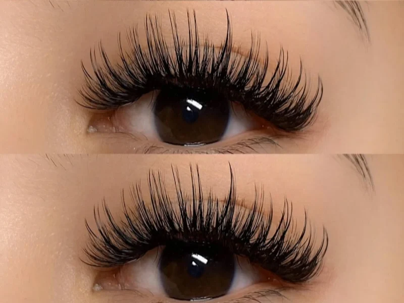 wispy doll eyelash extensions